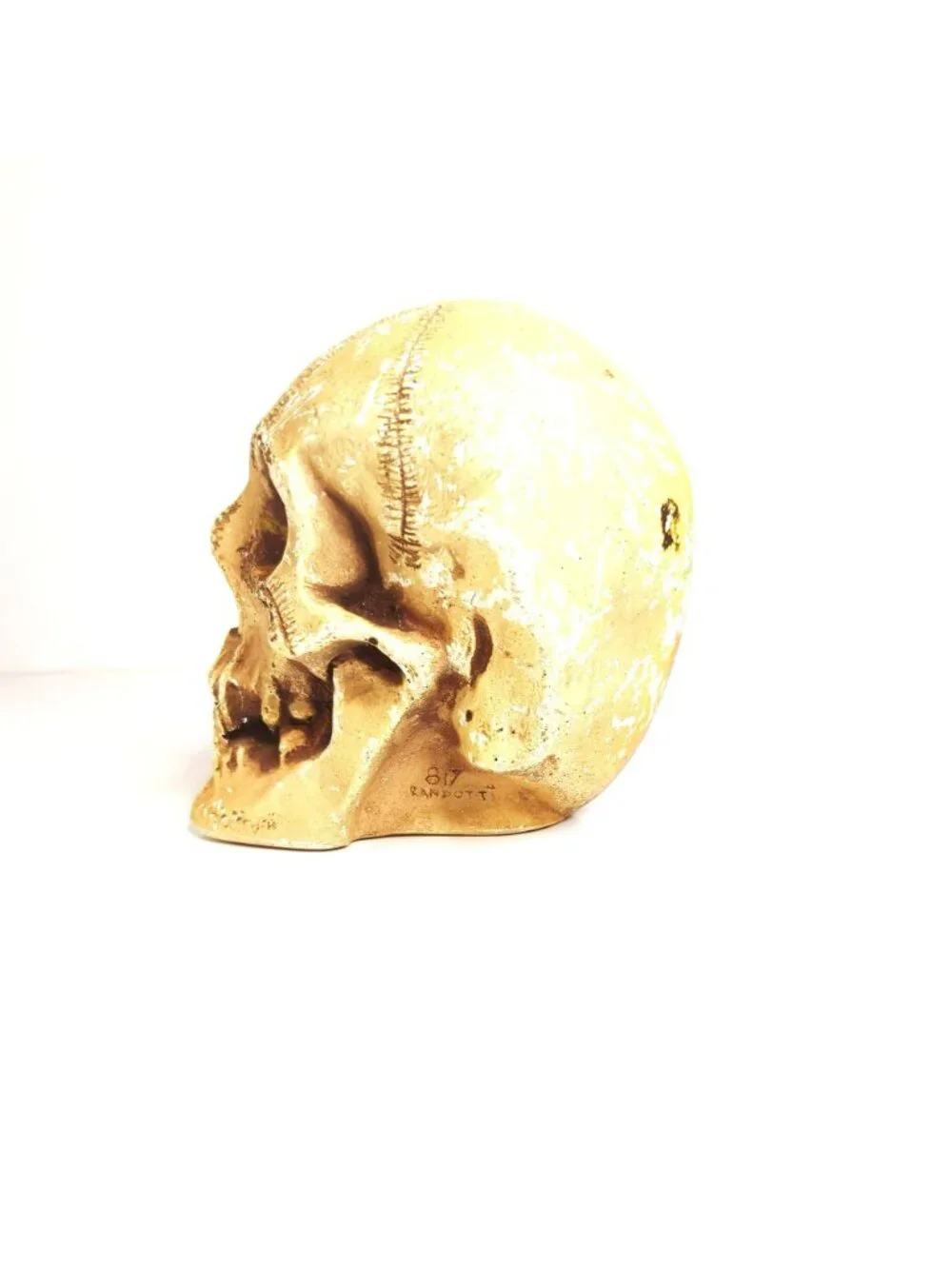 Vintage Randotti 817 Skull Disneyland Disney Glow in Dark Haunted Mansion